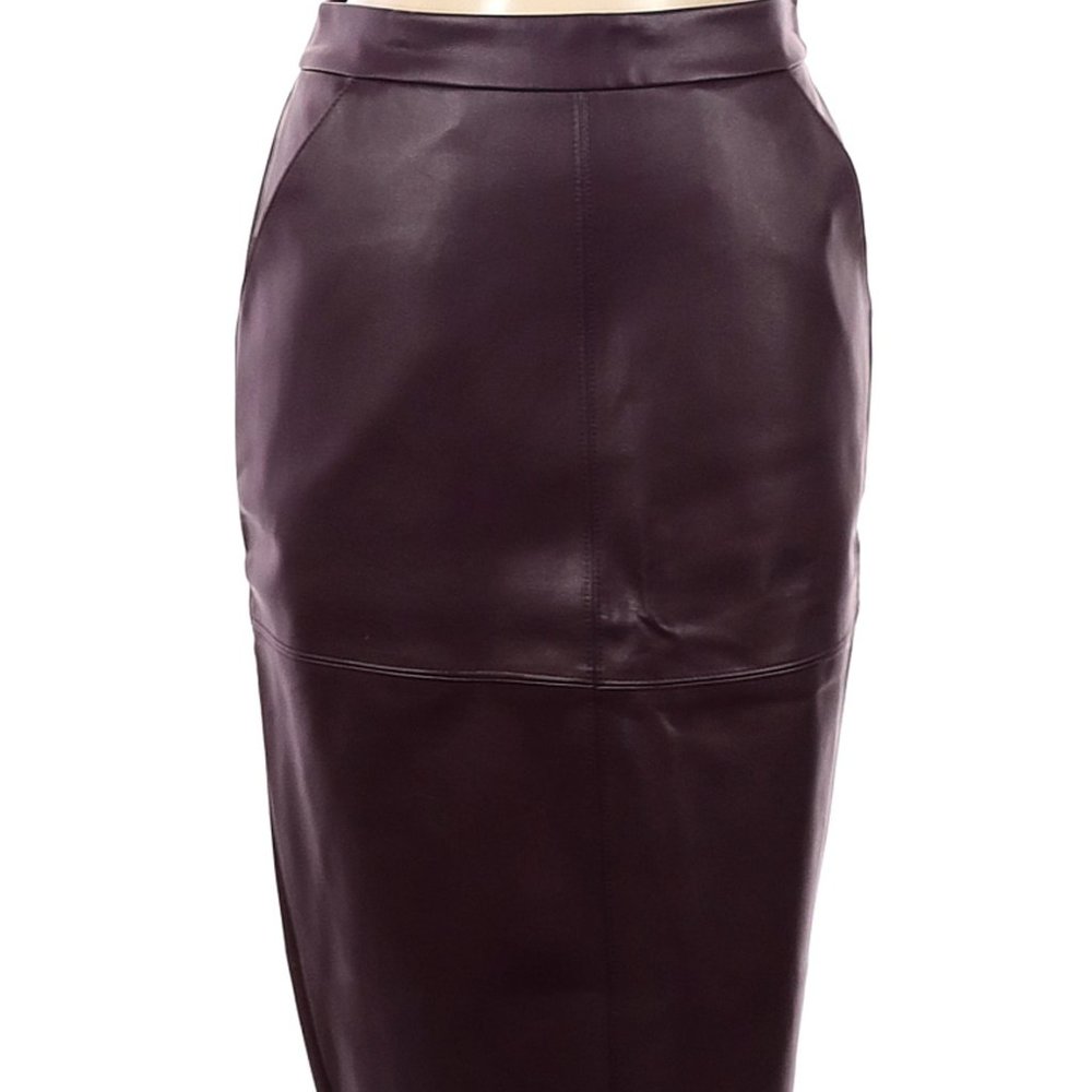 Express Faux Leather Skirt